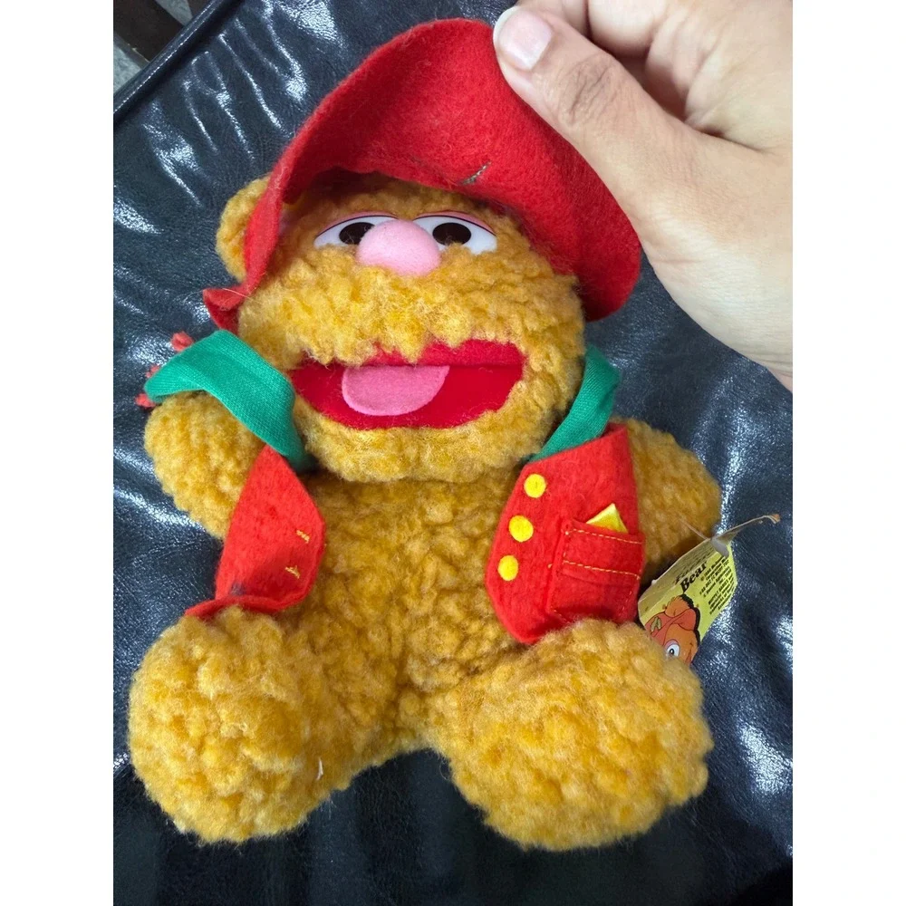 Vintage 1988 McDonald's‎ Jim Henson Baby Fozzie Bear Muppet Babies Plush Toy NWT